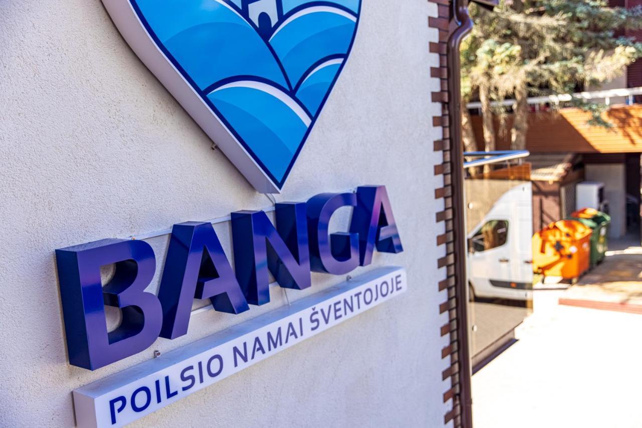 Апарт отель Poilsio Namai Banga Sventojoje Швентой Экстерьер фото